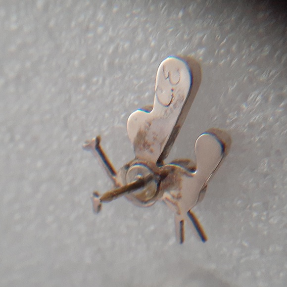 Sterling Abalone Alpaca Mexico brooches/pin lot of 3 - Picture 4 of 8